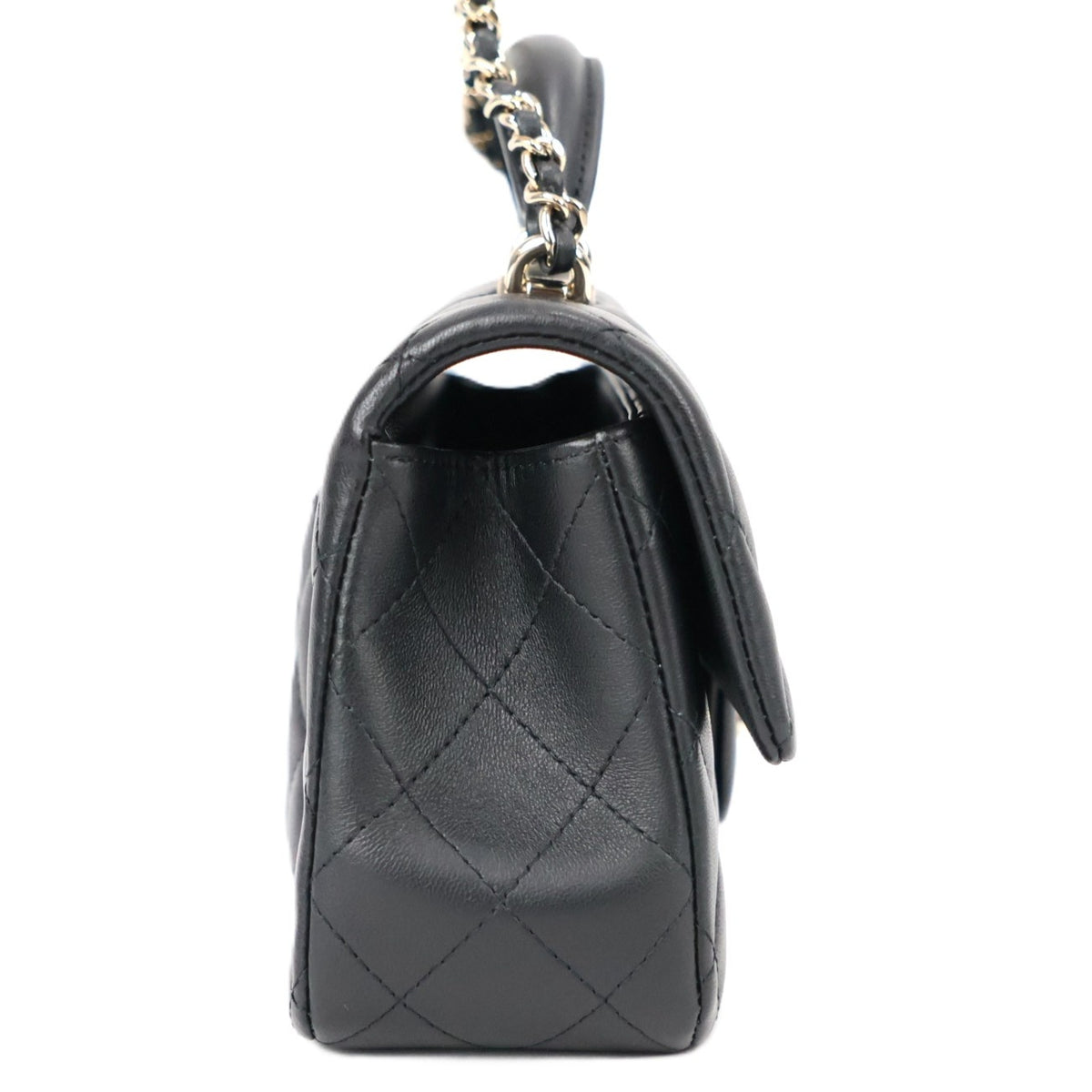 CHANEL AS2431 TOP HANDLE FLAP HANDBAG