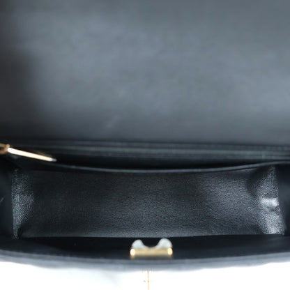 CHANEL AS2431 TOP HANDLE FLAP HANDBAG