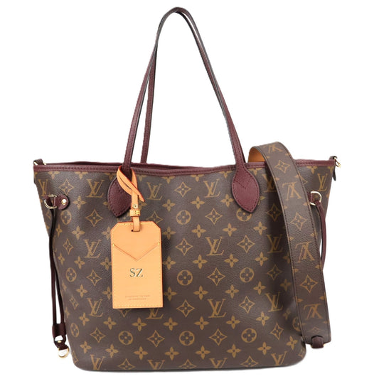 LOUIS VUITTON M28377 NEVERFULL INSIDE OUT MM TOTE BAG
