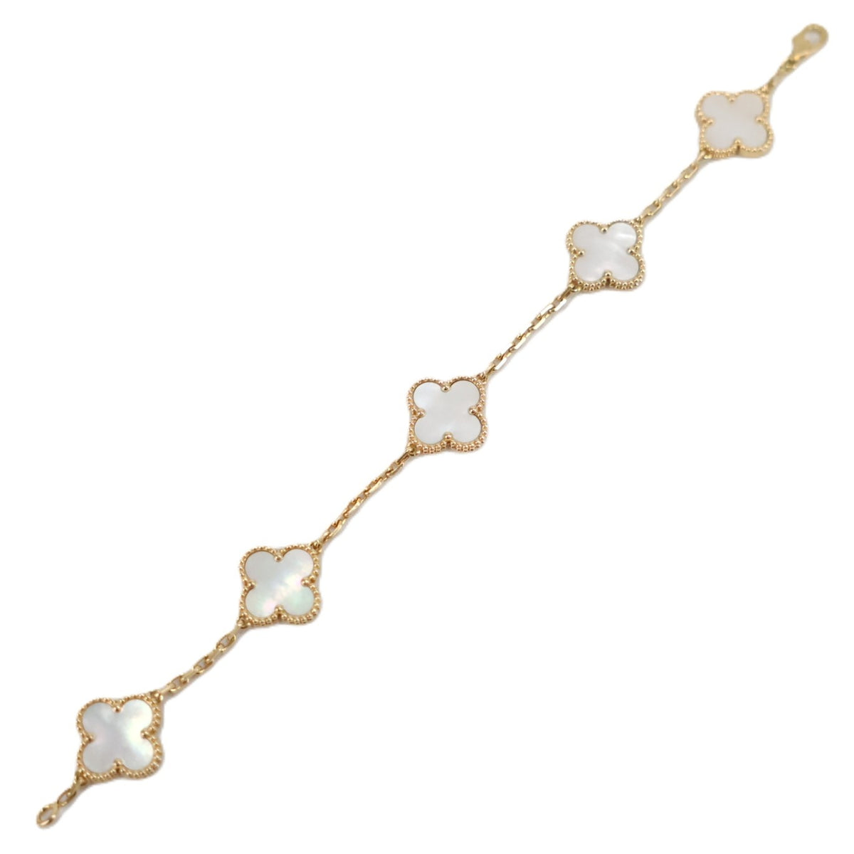 Van Cleef & Arpels VCARA41800 Vintage Alhambra 5-Motifs Bracelet