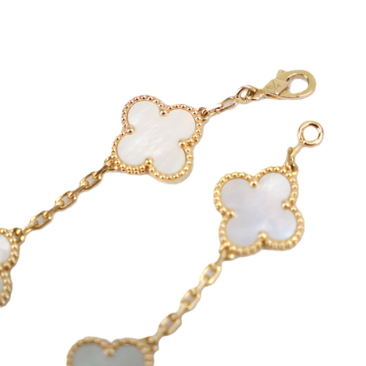Van Cleef & Arpels VCARA41800 Vintage Alhambra 5-Motifs Bracelet