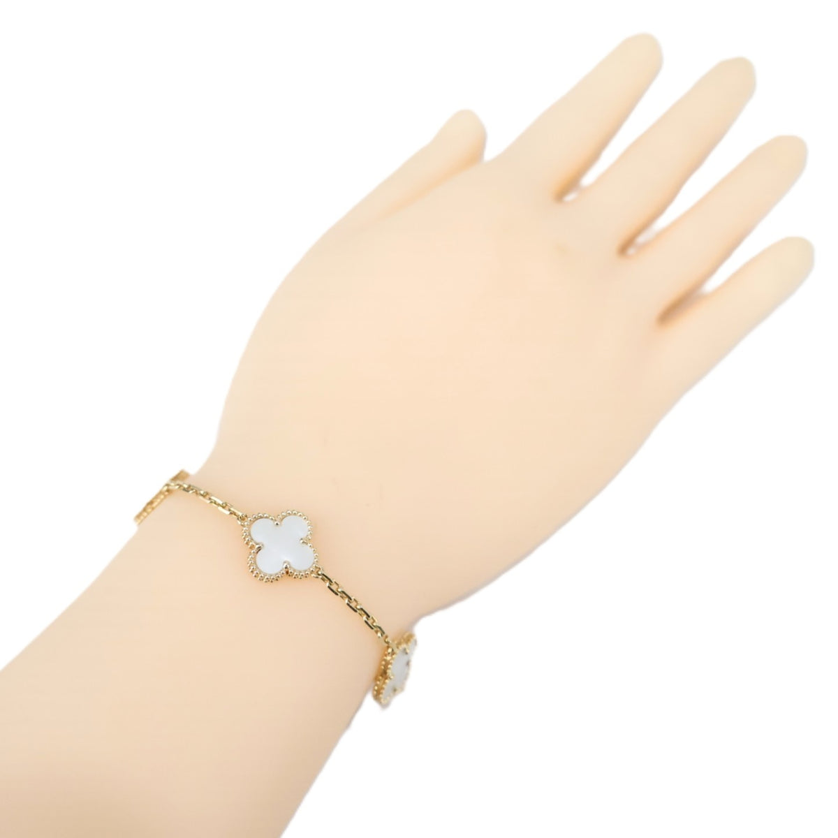 Van Cleef & Arpels VCARA41800 Vintage Alhambra 5-Motifs Bracelet