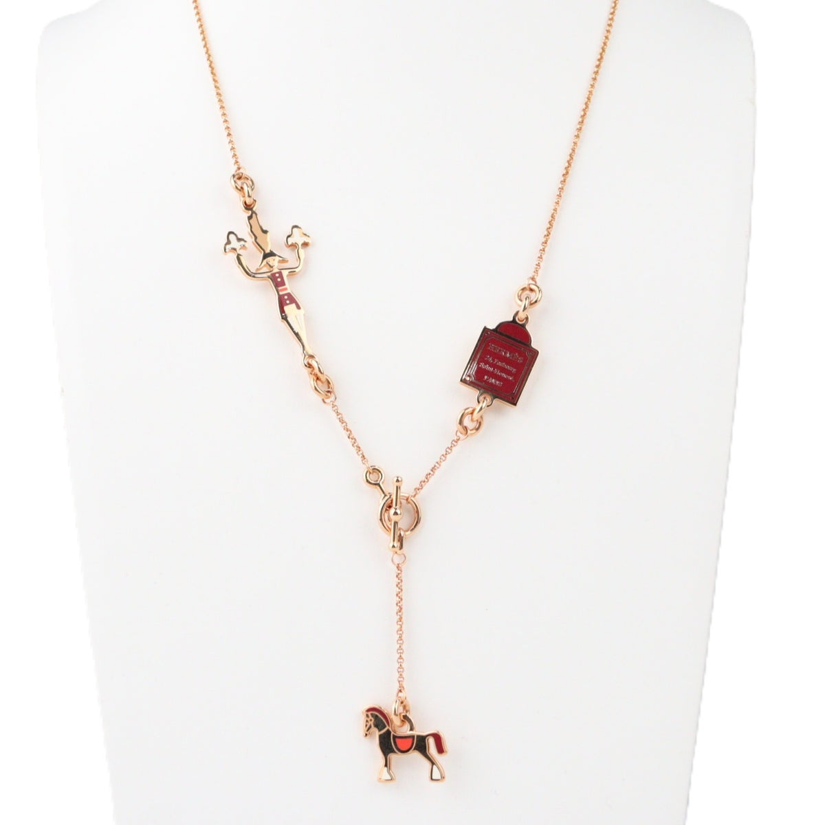 HERMES 100005FO CHEVAL NECKLACE