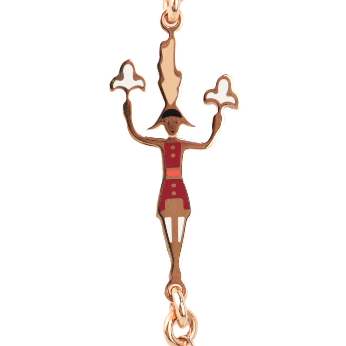 HERMES 100005FO CHEVAL NECKLACE