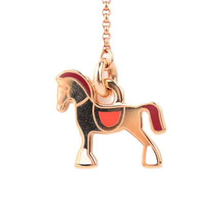 HERMES 100005FO CHEVAL NECKLACE