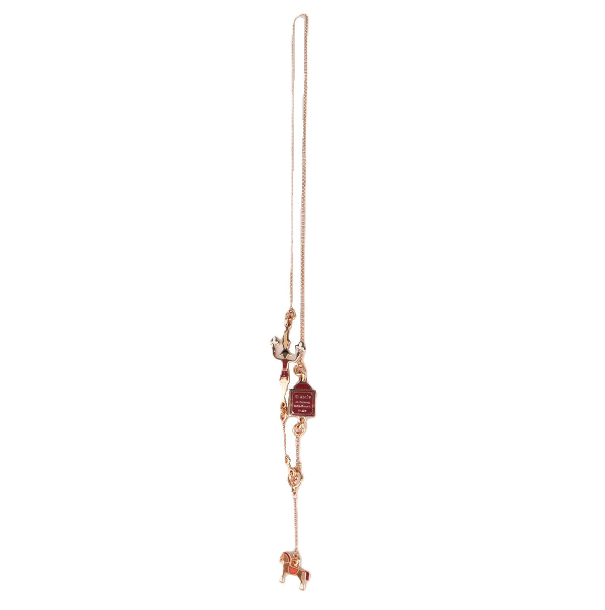 HERMES 100005FO CHEVAL NECKLACE