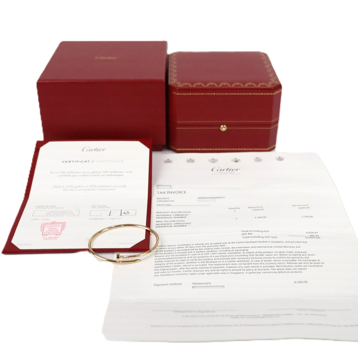 Cartier B6062616 Juste un Clou Small #16 Bracelet