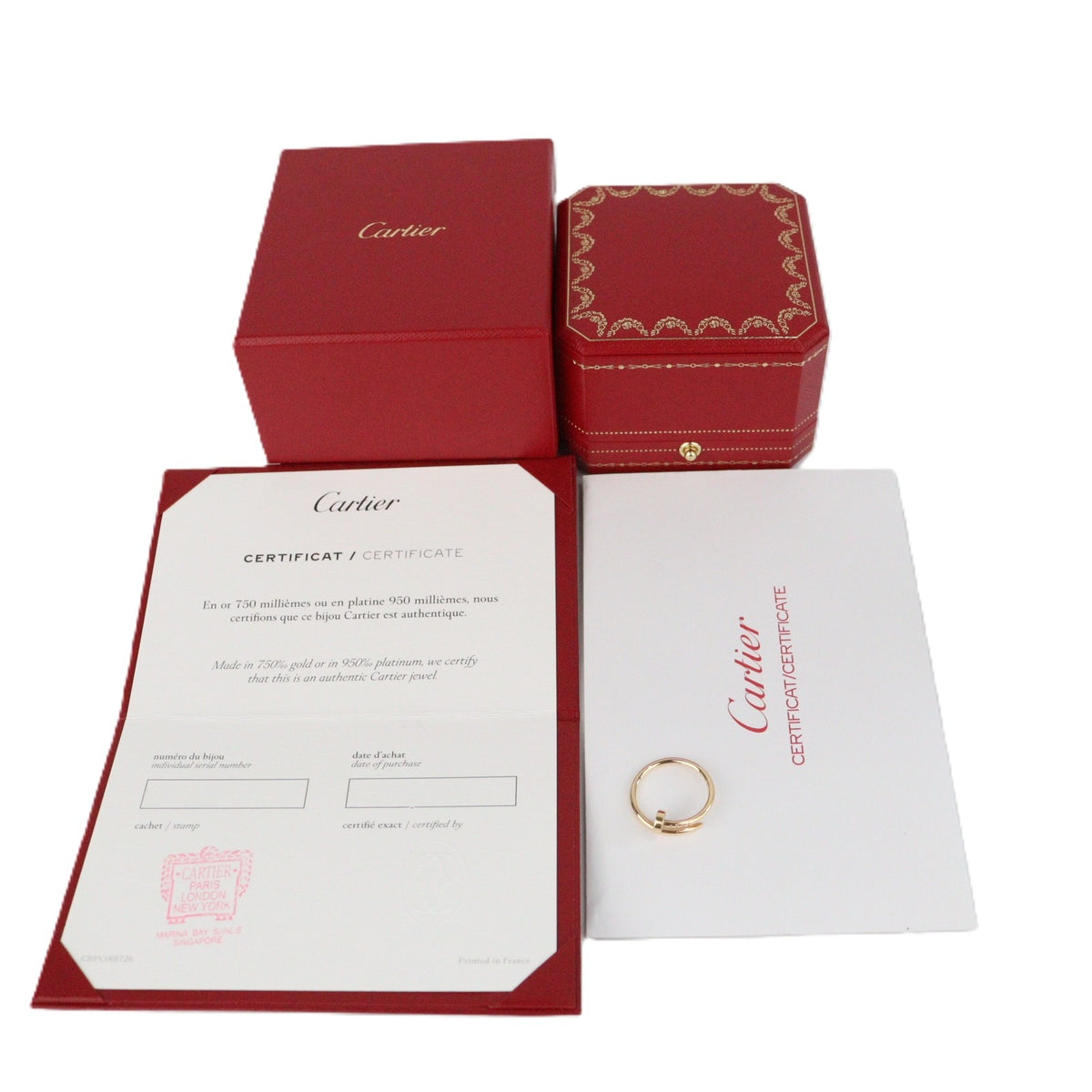 Cartier B4225953 Juste Un Clou Small #53 Ring
