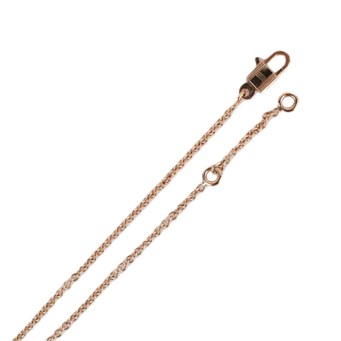 HERMES H121310B Amulettes Kelly Necklace