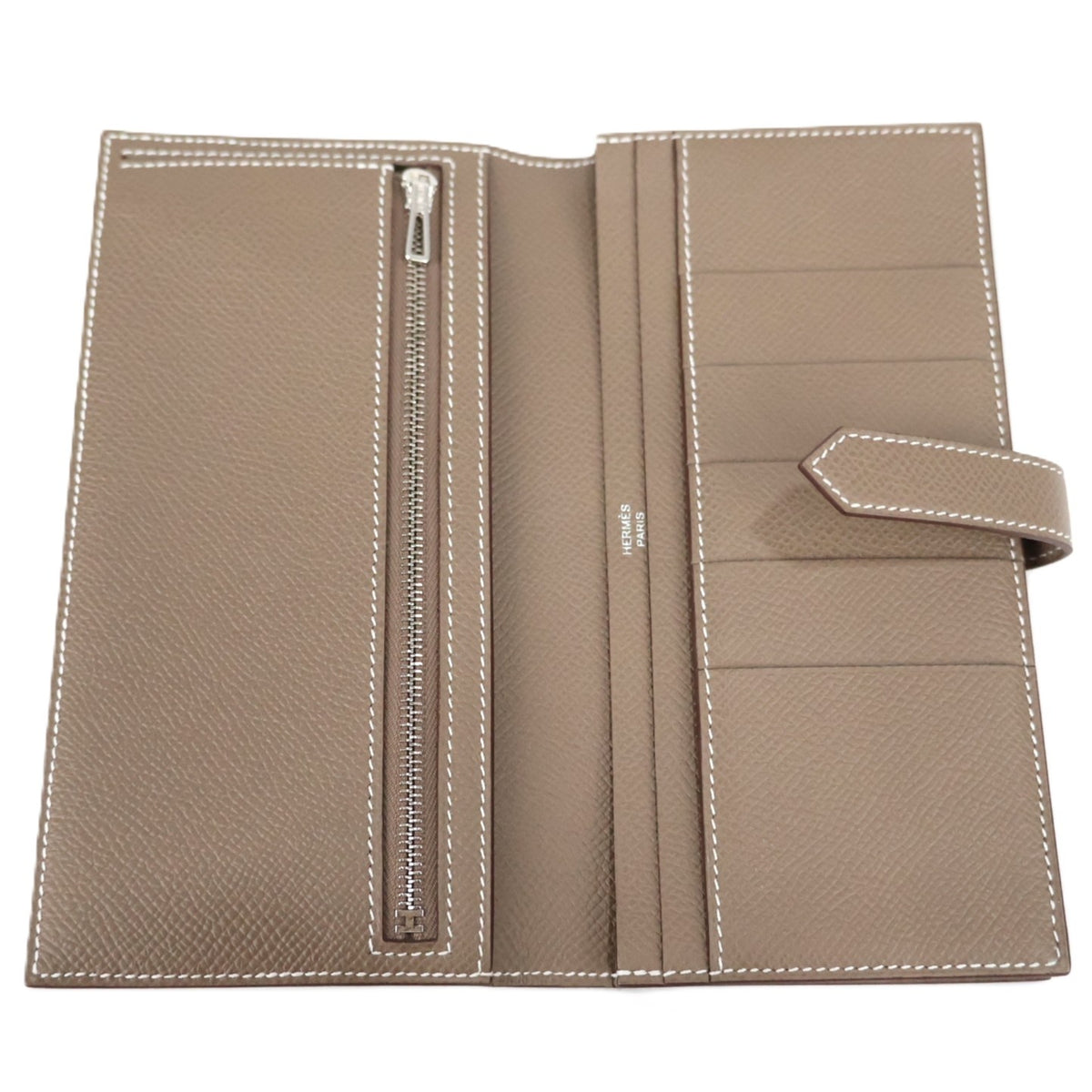 HERMES 039785CK BEARN SOUFFLET WALLET
