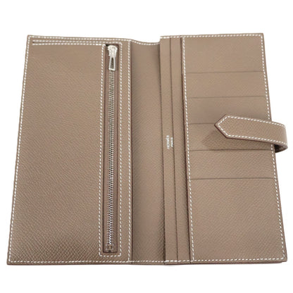 HERMES 039785CK BEARN SOUFFLET WALLET