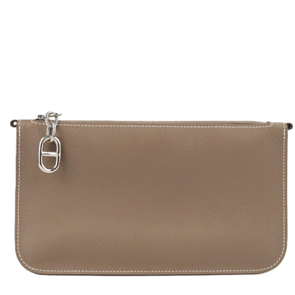 HERMES 086888CK ZIPENGO TO GO CHAINE D'ANCRE POUCH