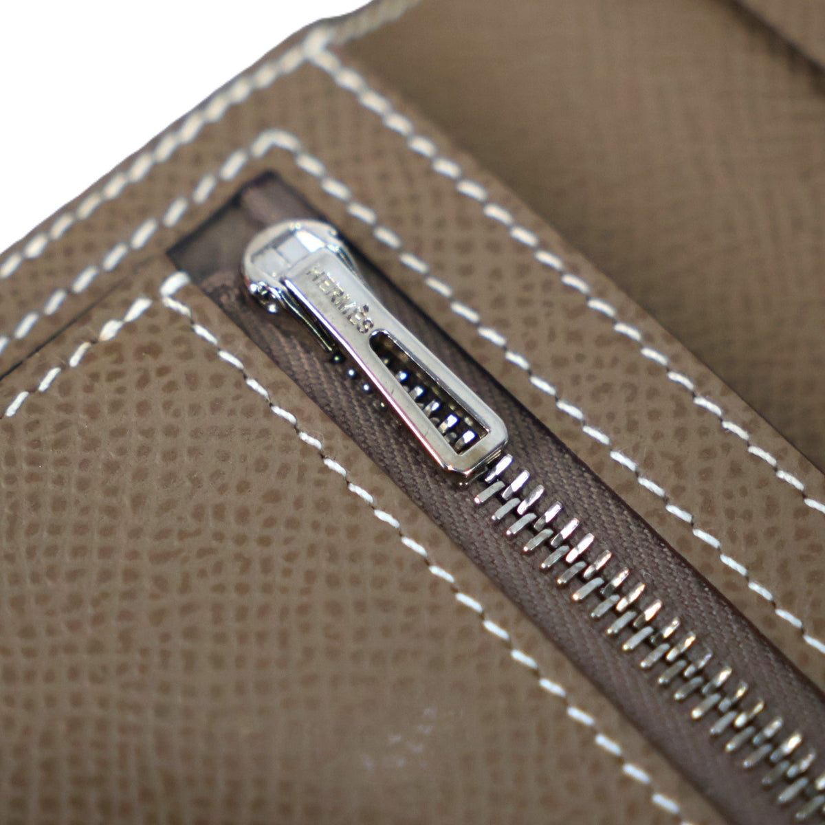 HERMES 039785CK BEARN SOUFFLET WALLET