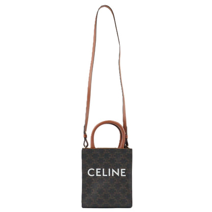 CELINE 194372BZK VERTICAL CABAS MINI TOTE BAG