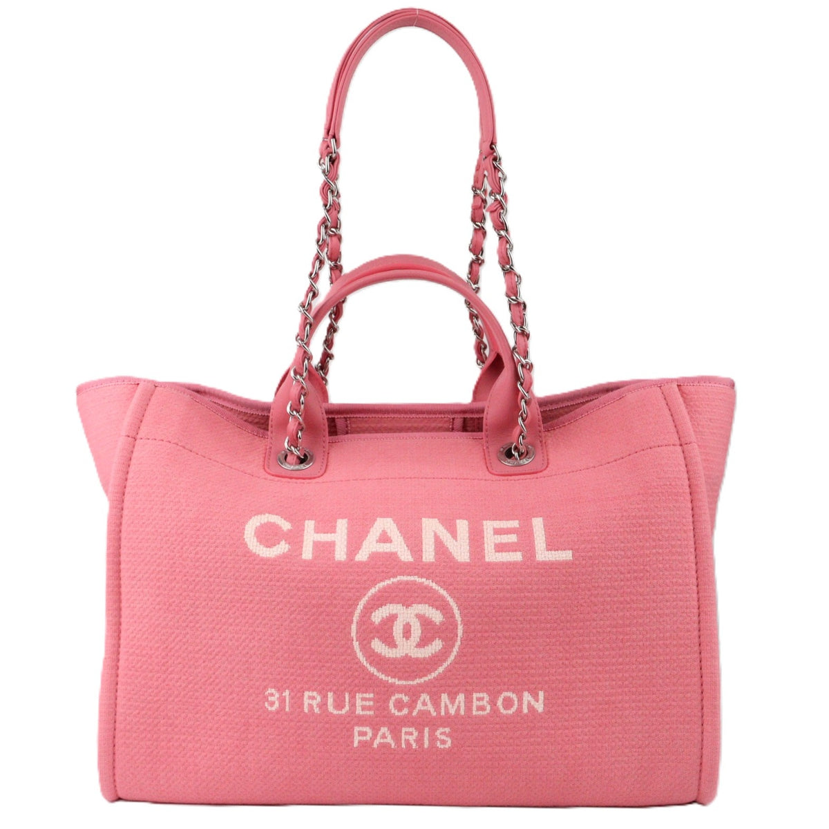 CHANEL 66941 DEAUVILLE TOTE BAG