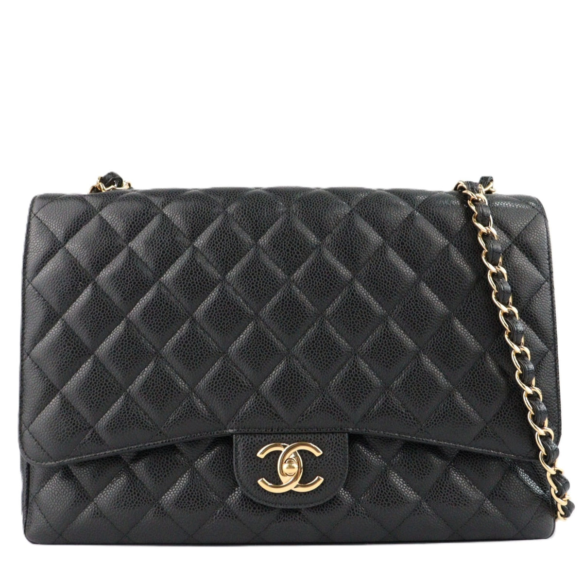 CHANEL 58601 CLASSIC FLAP MAXI SHOULDER BAG
