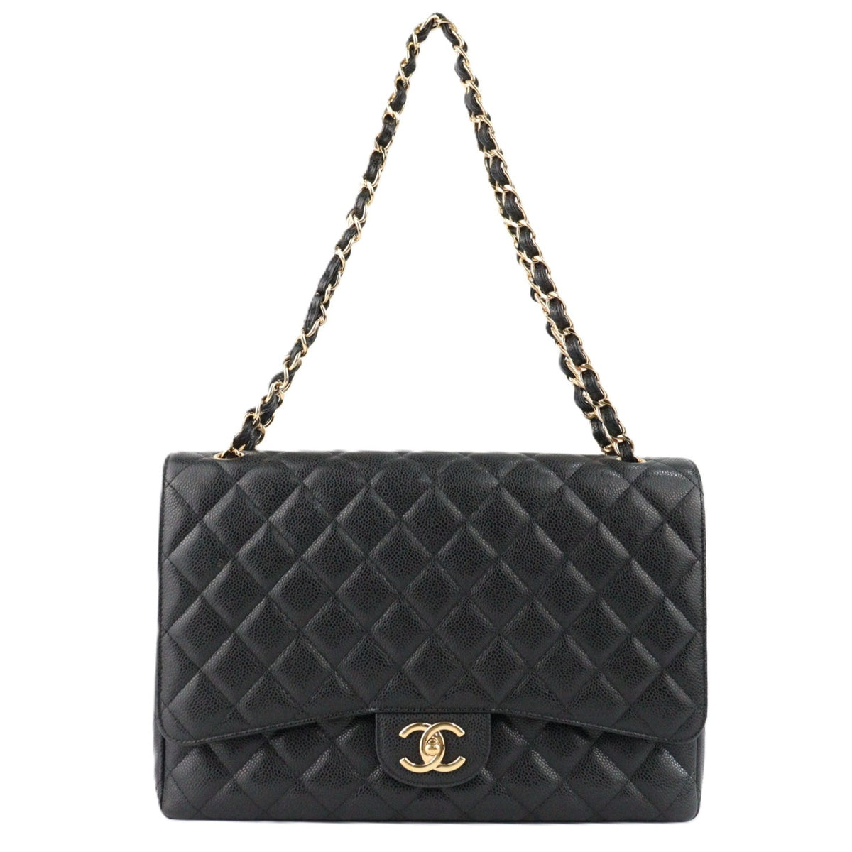 CHANEL 58601 CLASSIC FLAP MAXI SHOULDER BAG