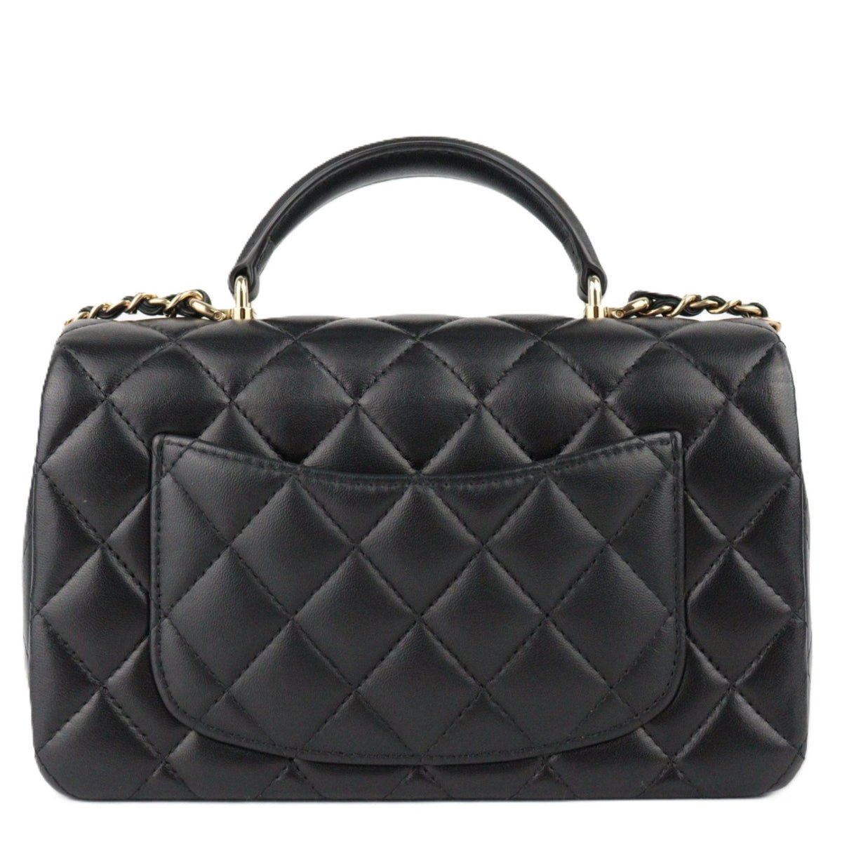 CHANEL AS2431 TOP HANDLE FLAP HANDBAG