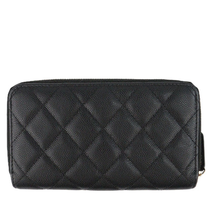 CHANEL 80481 CLASSIC ZIPPED WALLET