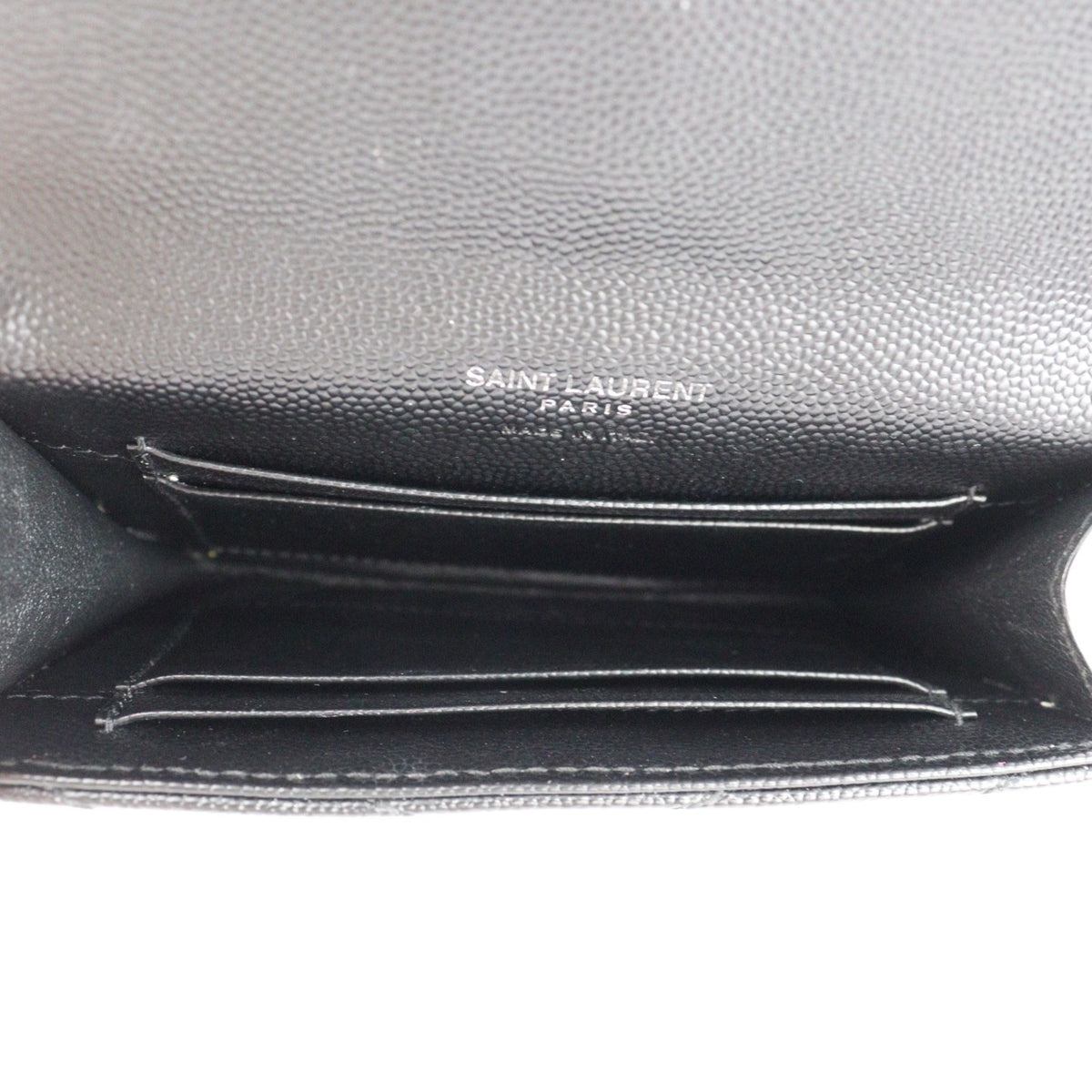 SAINT LAURENT 414404 BOW02 CASSANDRE ENVELOPE WALLET
