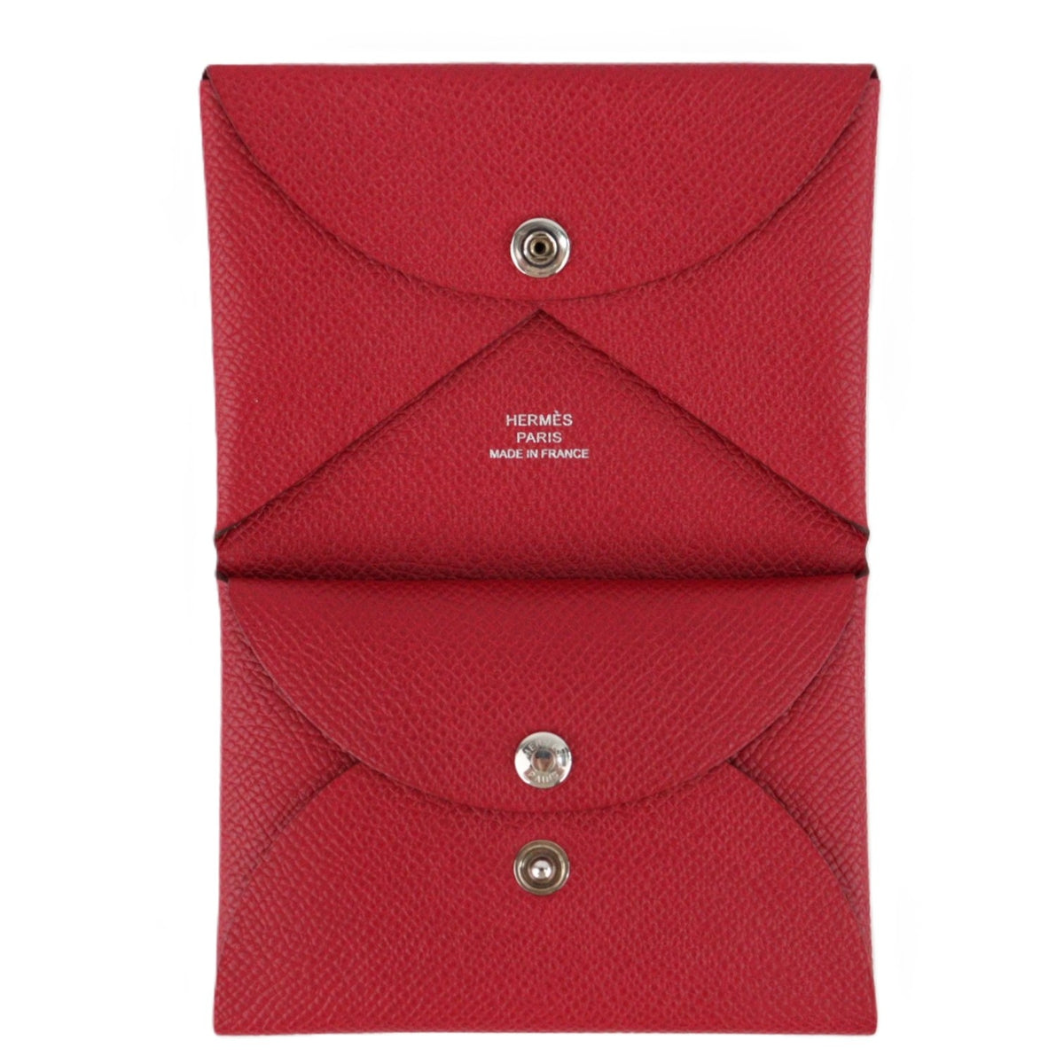 HERMES 083035CK CALVI DUO CARD HOLDER