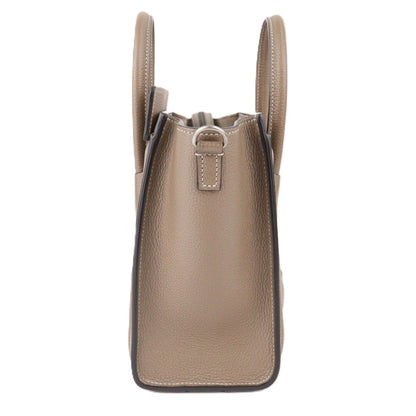 CELINE 189243DRU LUGGAGE NANO HANDBAG