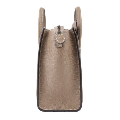 CELINE 189243DRU LUGGAGE NANO HANDBAG