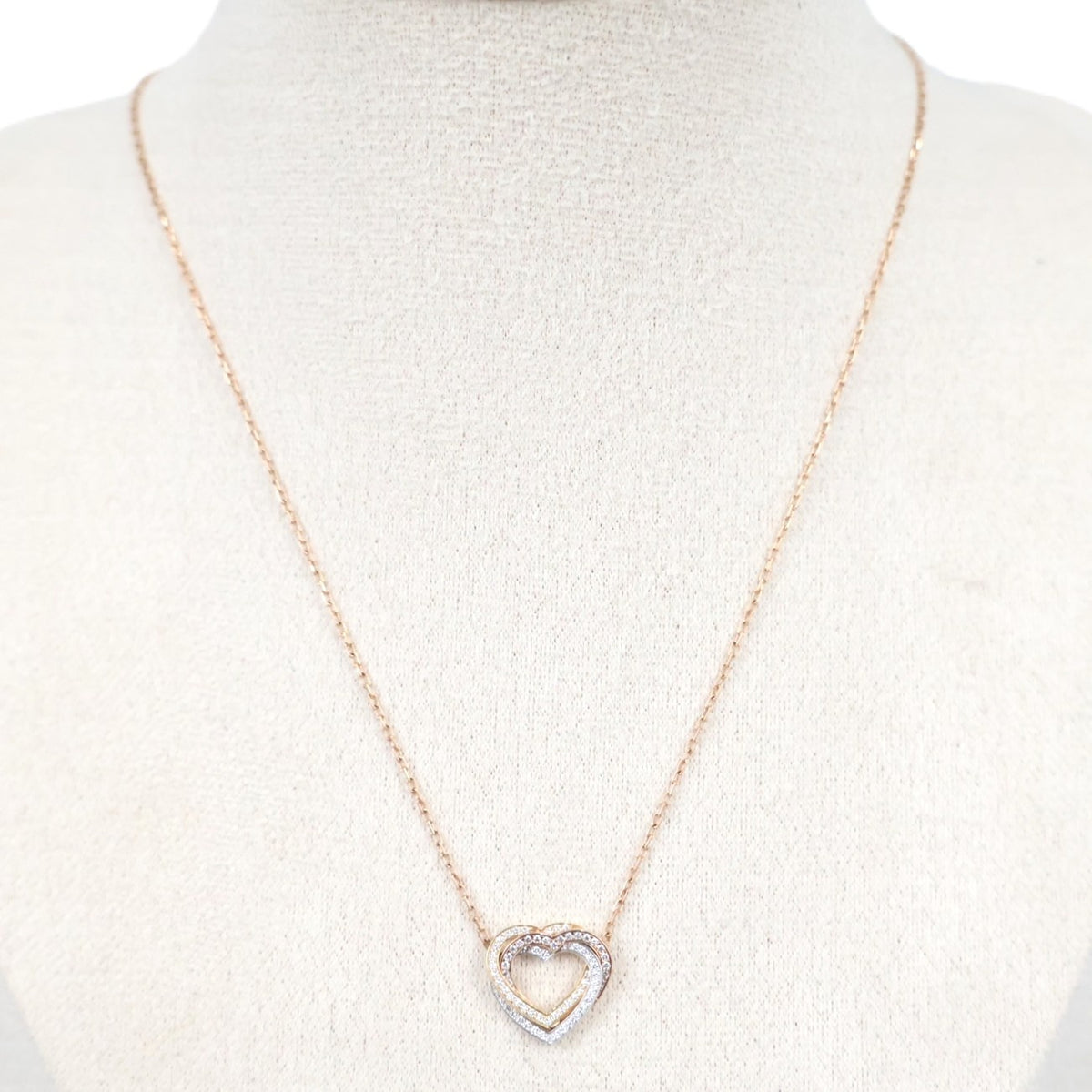 Cartier B7061300 Trinity Heart Necklace
