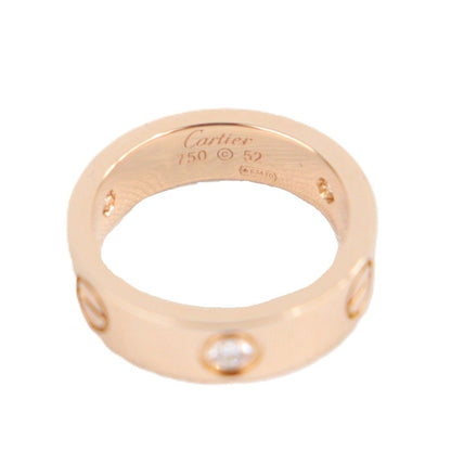 Cartier Love Classic 3-Diamonds #52 Ring