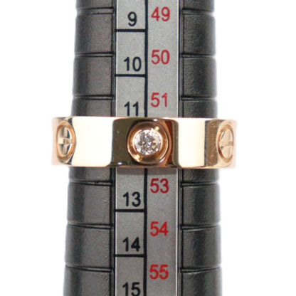 Cartier Love Classic 3-Diamonds #52 Ring