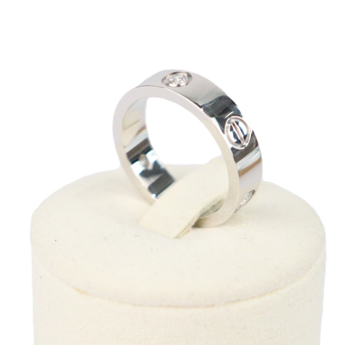 Cartier Love Classic 3-Diamonds #58 Ring