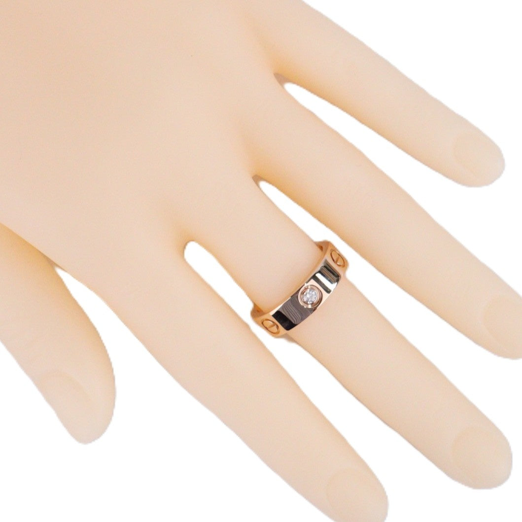 Cartier Love Classic 3-Diamonds #55 Ring