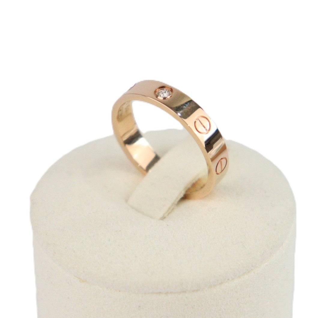 Cartier Love Small 1-Diamond #54 Ring