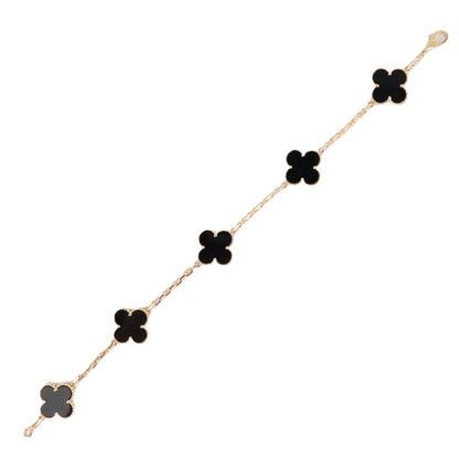 Van Cleef & Arpels VCARA41300 Vintage Alhambra 5-Motifs Bracelet