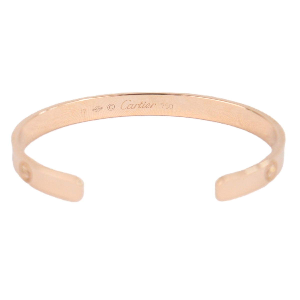 Cartier Love Cuff Open Classic #17 Bracelet