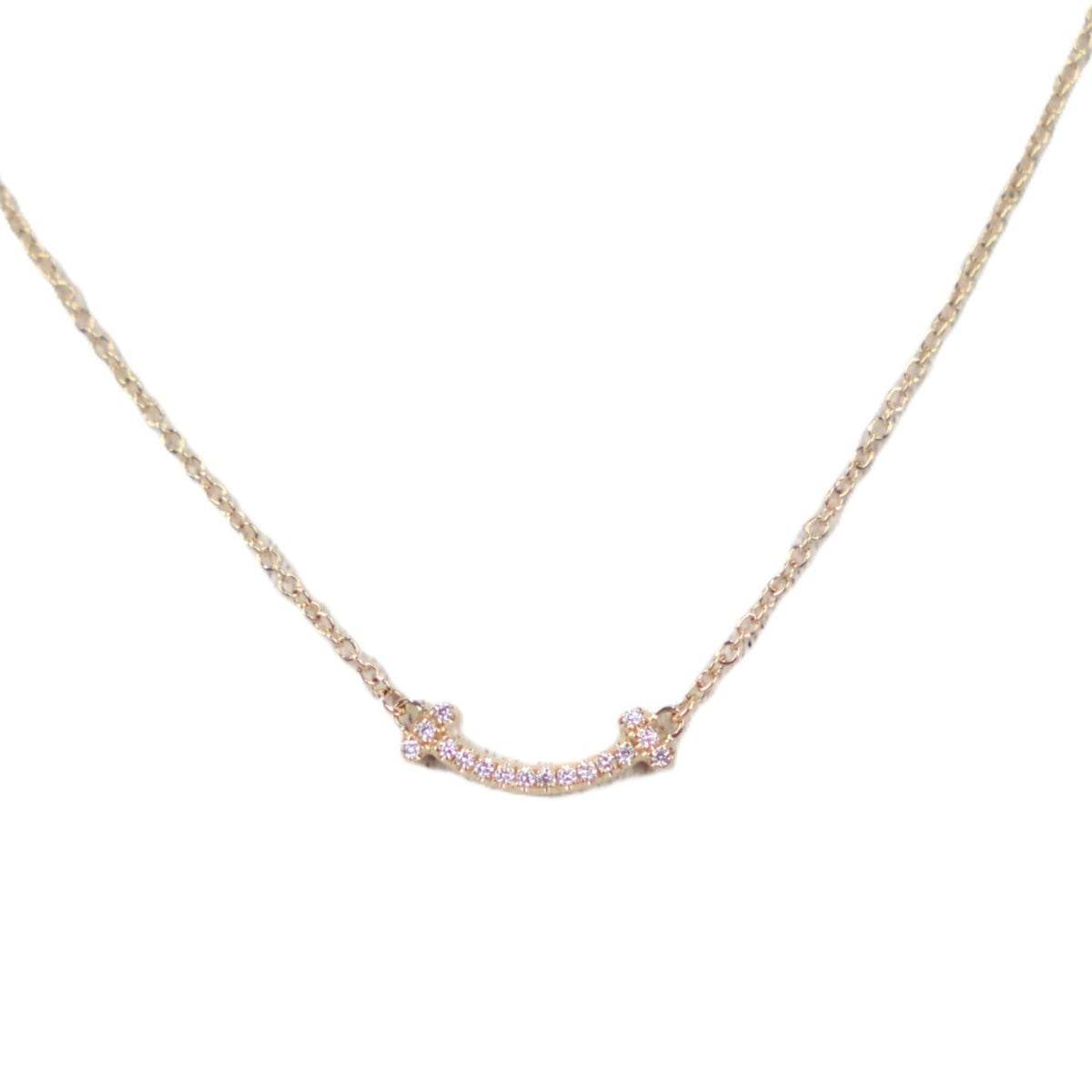 TIFFANY & Co. T Smile Mini Necklace