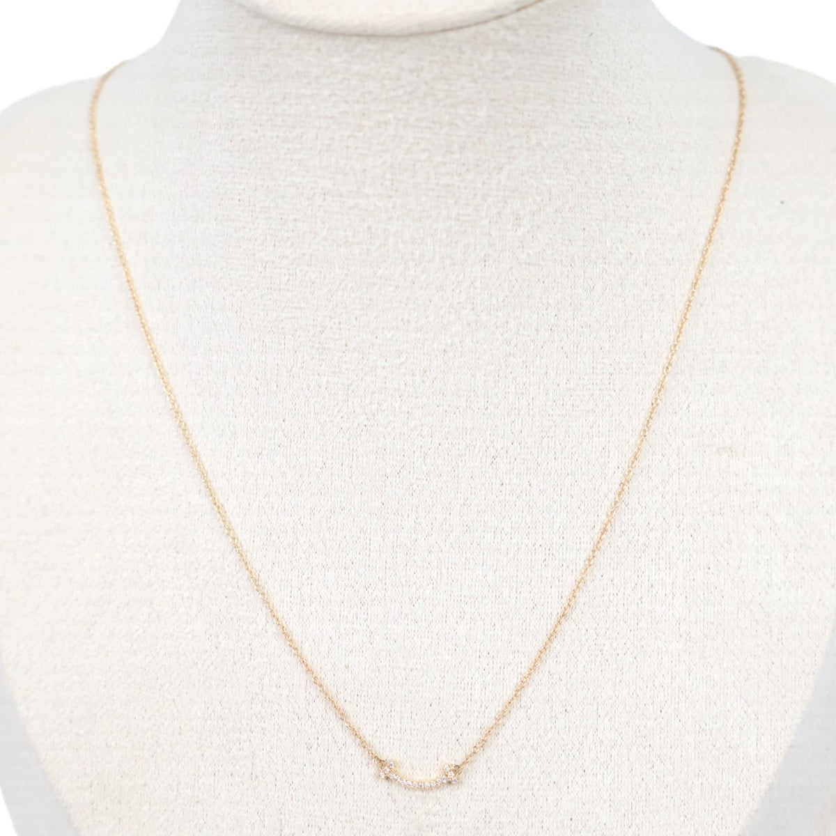 TIFFANY & Co. T Smile Mini Necklace