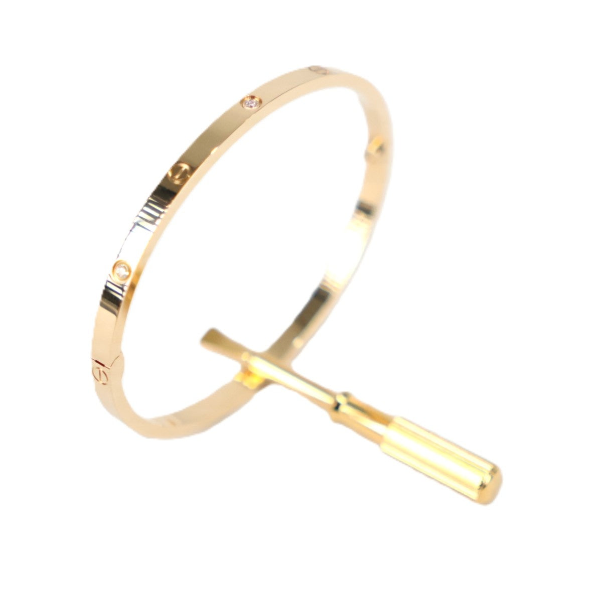 Cartier B6047217 Love Small 6-Diamonds #17 Bracelet