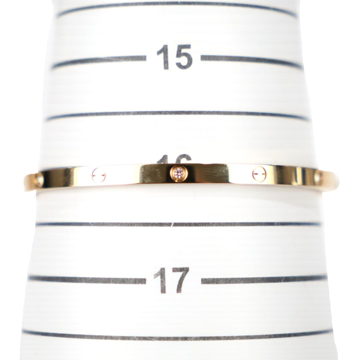 Cartier B6047217 Love Small 6-Diamonds #17 Bracelet