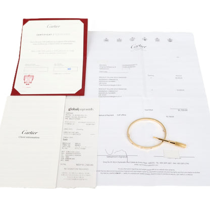 Cartier B6047217 Love Small 6-Diamonds #17 Bracelet