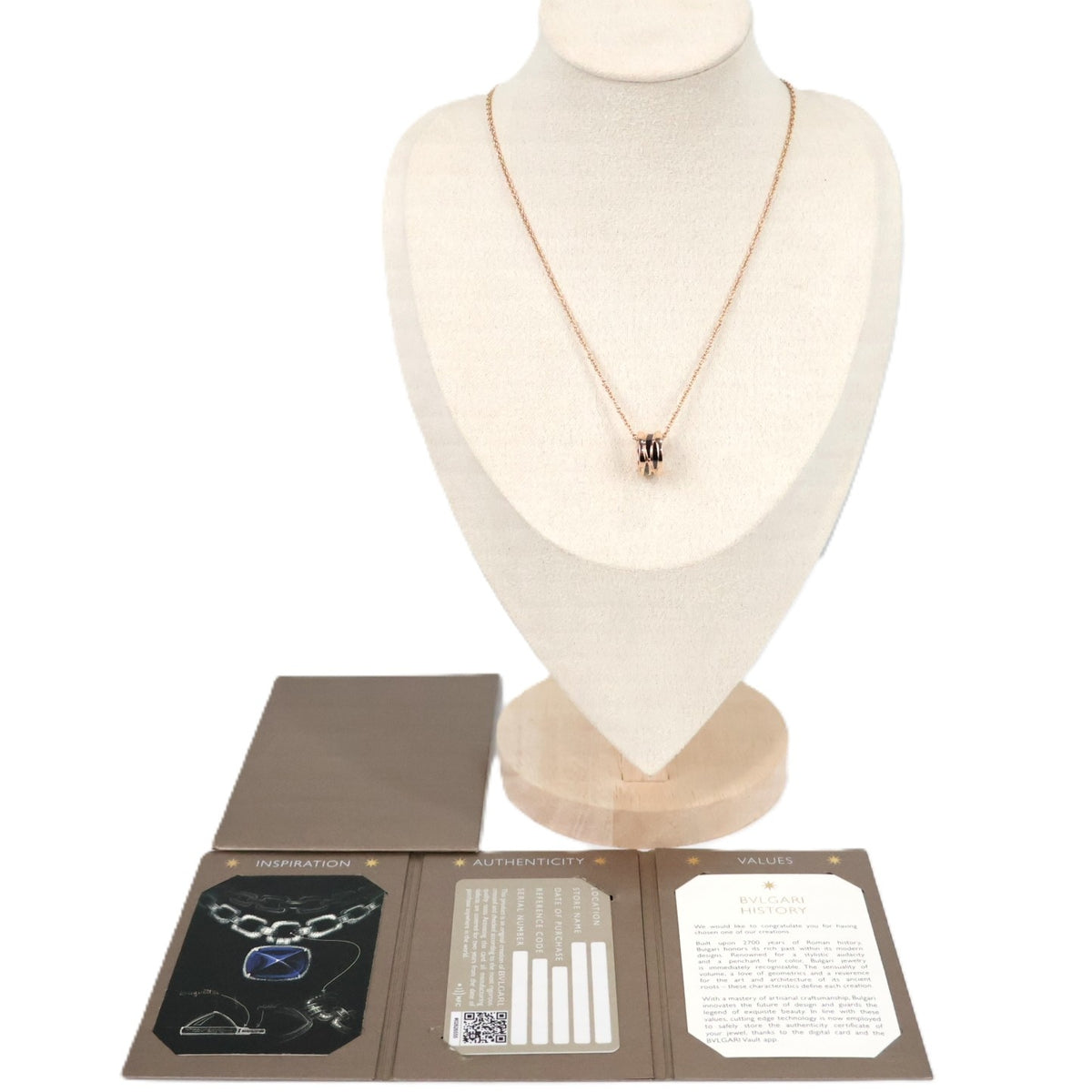 BVLGARI 356118 B.zero1 Design Legend Zaha Hadid Necklace
