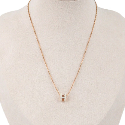 HERMES 147992FO POP H MINI NECKLACE