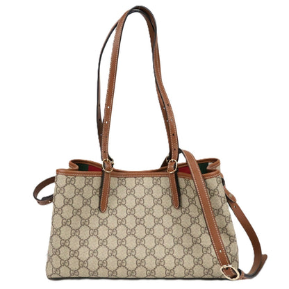 GUCCI 815214 FAD6L GG EMBLEM TOTE BAG