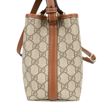GUCCI 815214 FAD6L GG EMBLEM TOTE BAG