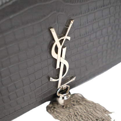 SAINT LAURENT 354119 DND0N KATE TASSEL MEDIUM CROSSBODY BAG