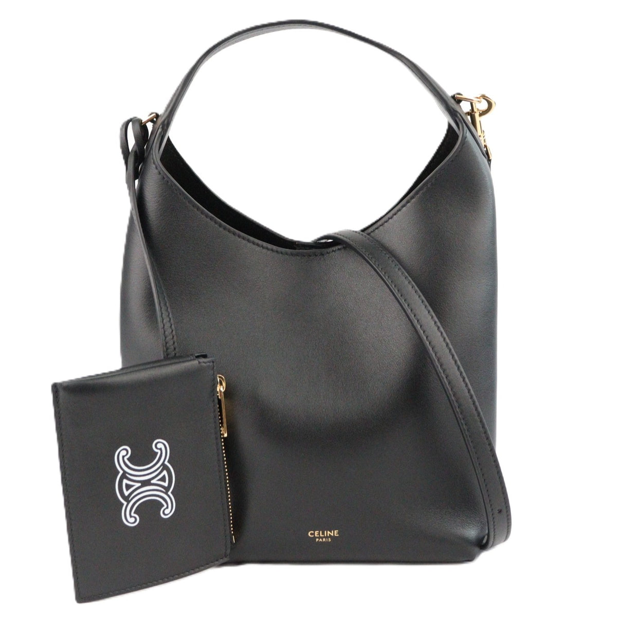 CELINE L10133Q71 HOBO SMALL HANDBAG
