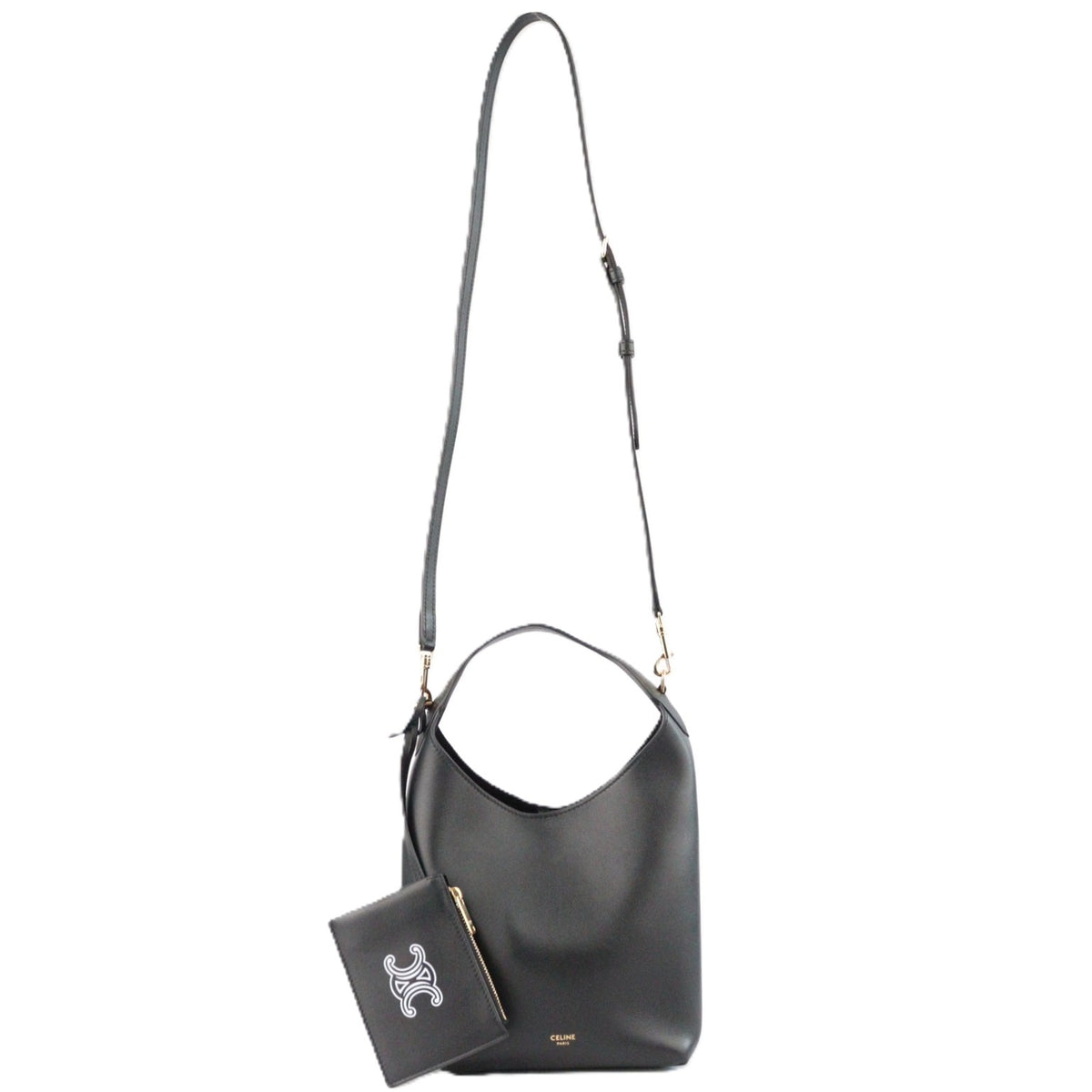CELINE L10133Q71 HOBO SMALL HANDBAG