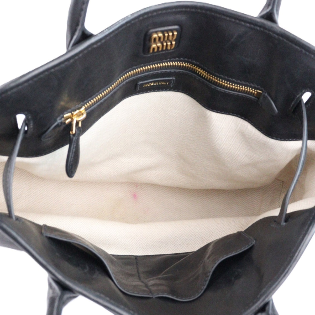 MIU MIU 5BG291 AVENTURE MEDIUM TOTE BAG
