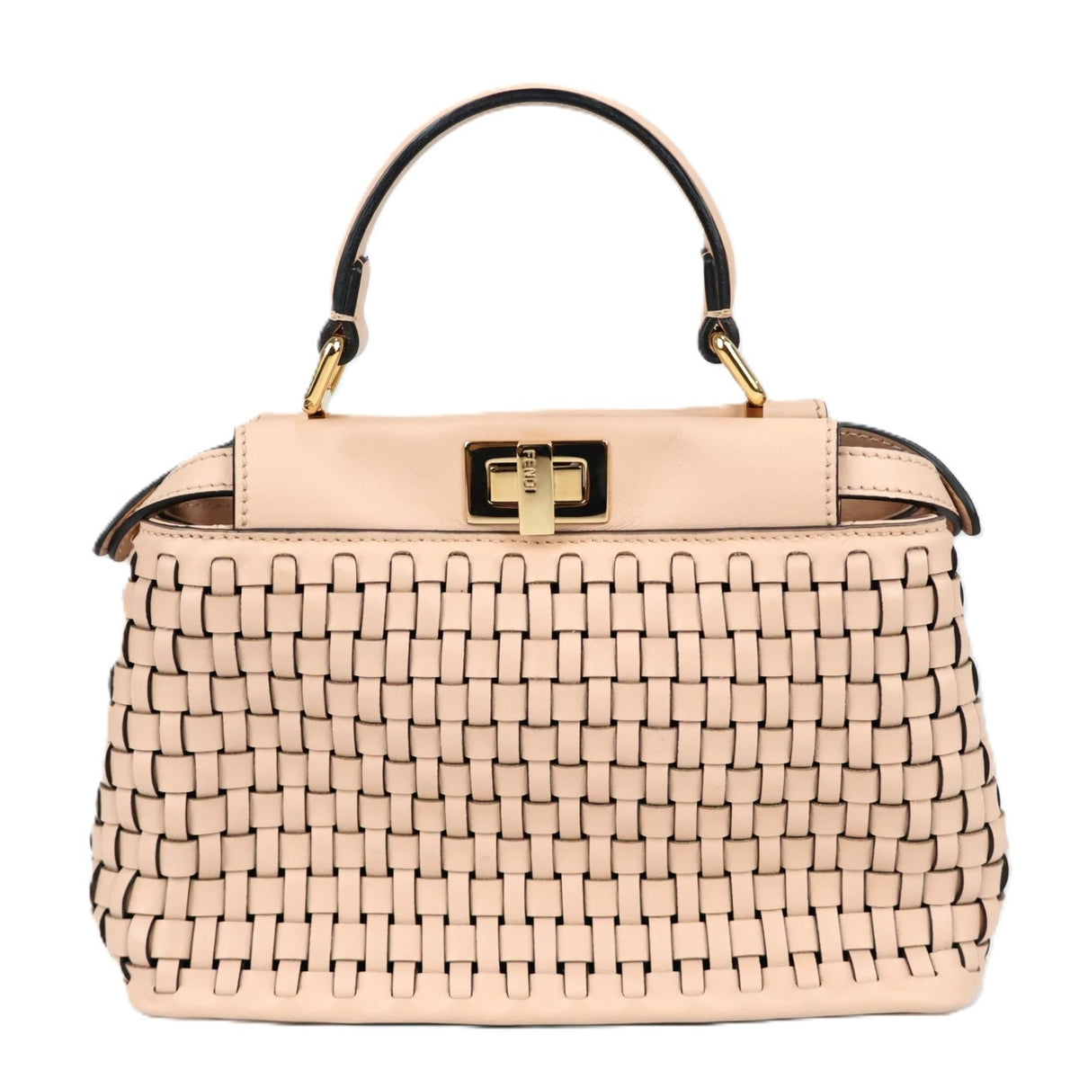 FENDI 8BN244 ALOX PEEK A BOO MINI HANDBAG