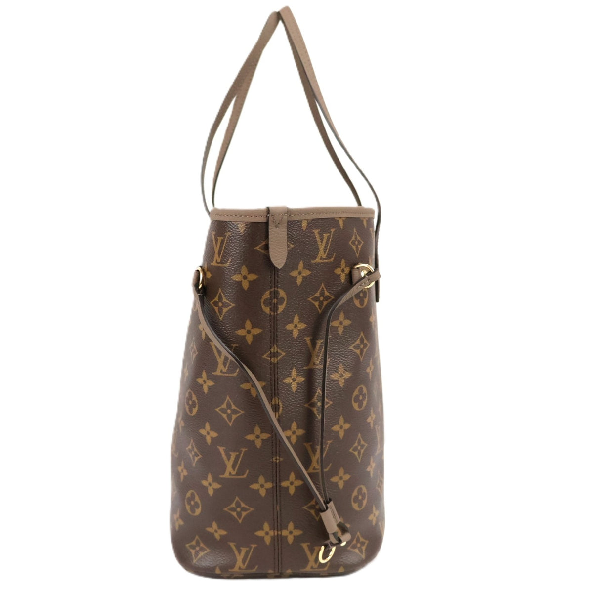 LOUIS VUITTON M25664 NEVERFULL INSIDE OUT MM TOTE BAG